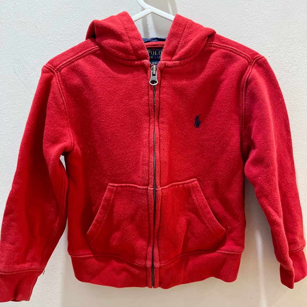 Polo by Ralph Lauren Fleece Hoodie | Kids | Size 4T
